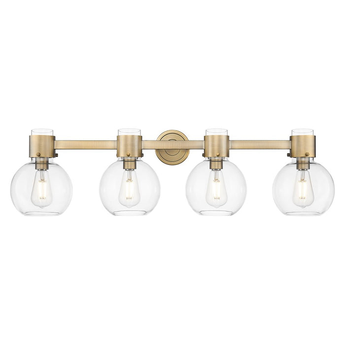 Innovations Lawton Sphere 4Lt 34" Bath, BB/Clear - 464-4W-BB-G464B-7CL