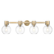 Innovations Lawton Sphere 4Lt 34" Bath, BB/Seedy - 464-4W-BB-G464B-7SDY