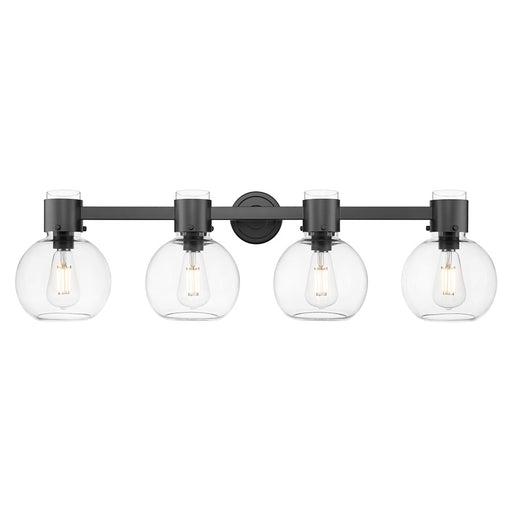 Innovations Lawton Sphere 4Lt 34" Bath, Black/Clear