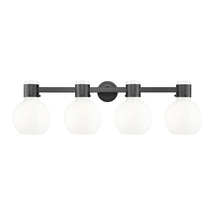 Innovations Lawton Sphere 4Lt 34" Bath, Black/Gloss White
