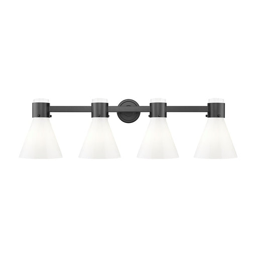 Innovations Lawton Cone 4Lt 34" Bath, Black/Gloss White