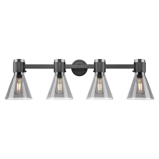 Innovations Lawton Cone 4Lt 34" Bath, Black/Smoke