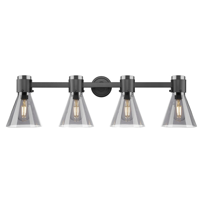 Innovations Lawton Cone 4Lt 34" Bath, Black/Smoke
