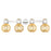 Innovations Lawton Sphere 4Lt 34" Bath, PN/Merc - 464-4W-PN-G464B-7ME