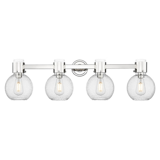 Innovations Lawton Sphere 4Lt 34" Bath, PN/Seedy - 464-4W-PN-G464B-7SDY