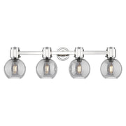 Innovations Lawton Sphere 4Lt 34" Bath, PN/Smoke - 464-4W-PN-G464B-7SM