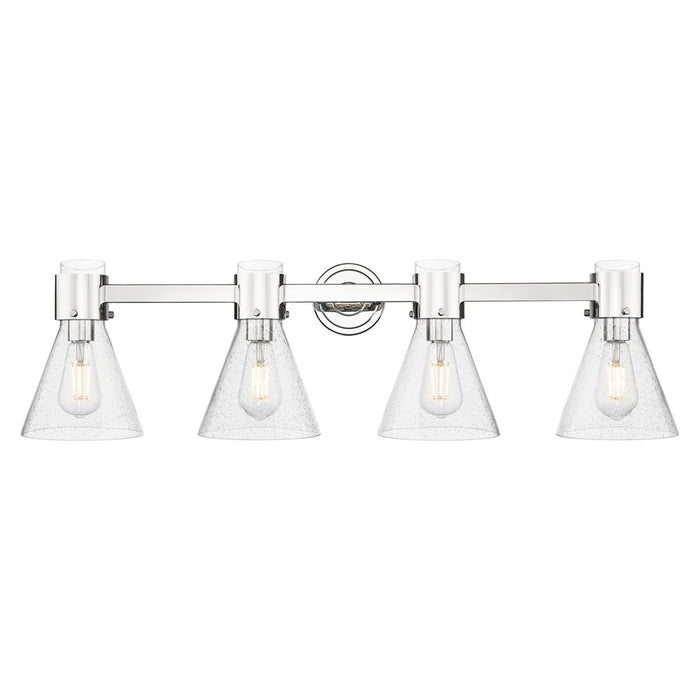 Innovations Lawton Cone 4Lt 34" Bath, PN/Seedy - 464-4W-PN-G464C-7SDY