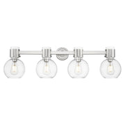 Innovations Lawton Sphere 4Lt 34" Bath, SN/Seedy - 464-4W-SN-G464B-7SDY