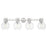 Innovations Lawton Sphere 4Lt 34" Bath, SN/Seedy - 464-4W-SN-G464B-7SDY