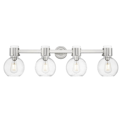 Innovations Lawton Sphere 4Lt 34" Bath, SN/Seedy - 464-4W-SN-G464B-7SDY