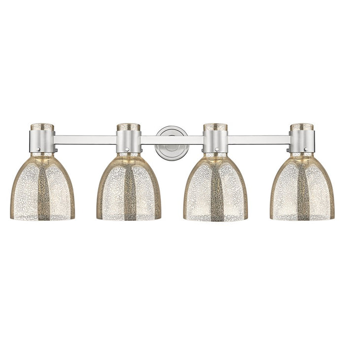Innovations Lawton Bell 4Lt 34" Bath, Satin Nickel/Mercury