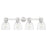 Innovations Lawton Bell 4Lt 34" Bath, Satin Nickel/Seedy