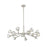 Innovations Aurora 14Lt 28" Chandelier, SN/Clear Glass - 465-14CR-SN-G465-CL
