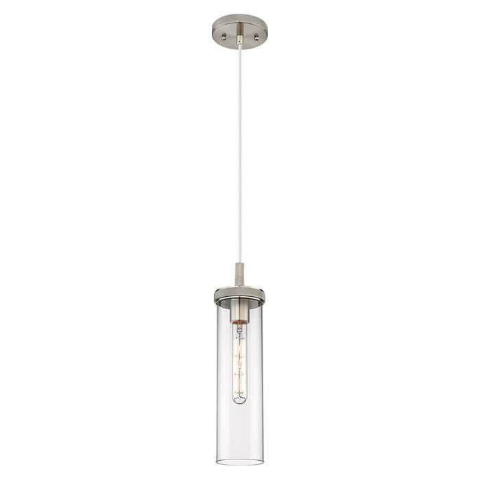 Innovations Lincoln 4" Cord Pendant, Satin Nickel/Clear - 471-1P-SN-G471-12CL