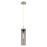 Innovations Lincoln 4" Cord Pendant, Satin Nickel/Smoke - 471-1P-SN-G471-12SM