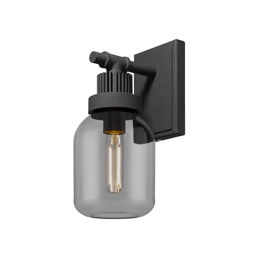 Innovations Somers 1 Lt 6" Wall Sconce, TB/P Smoke