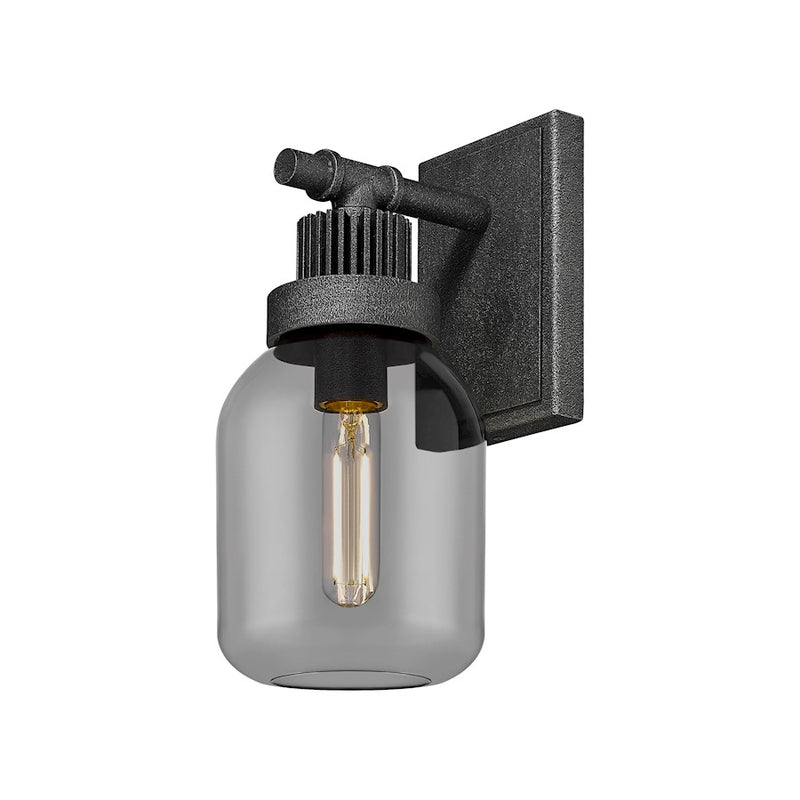 Innovations Somers 1 Lt 6" Wall Sconce, Zinc/P Smoke