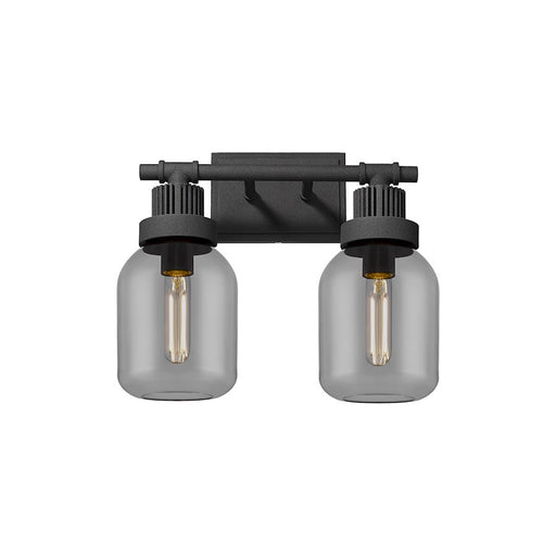 Innovations Somers 2 Lt 6" Wall Bath, TB/P Smoke