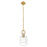 Innovations Hudson 6" Stem Mini Pendant/BB/Clear Bell