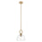 Innovations Hudson 8" Stem Mini Pendant/Dome Bronze/Clear - 485-1S-CB-G486-8CL