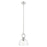 Innovations Hudson 8" Stem Mini Pendant/Dome PN/Clear - 485-1S-PN-G486-8CL