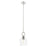 Innovations Hudson 6" Stem Mini Pendant/Bell PN/Clear Bell - 485-1S-PN-G487-6CL