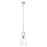 Innovations Hudson 6" Stem Mini Pendant/Flute SN/Clear - 485-1S-SN-G485-6CL