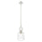 Innovations Hudson 6" Stem Mini Pendant/Bell SN/Clear Bell