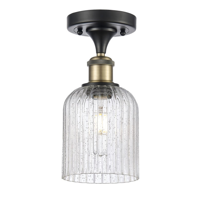 Innovations Ballston Bridal Veil 5" Semi-Flush, BLB/SD - 516-1C-BAB-G559-5SDY