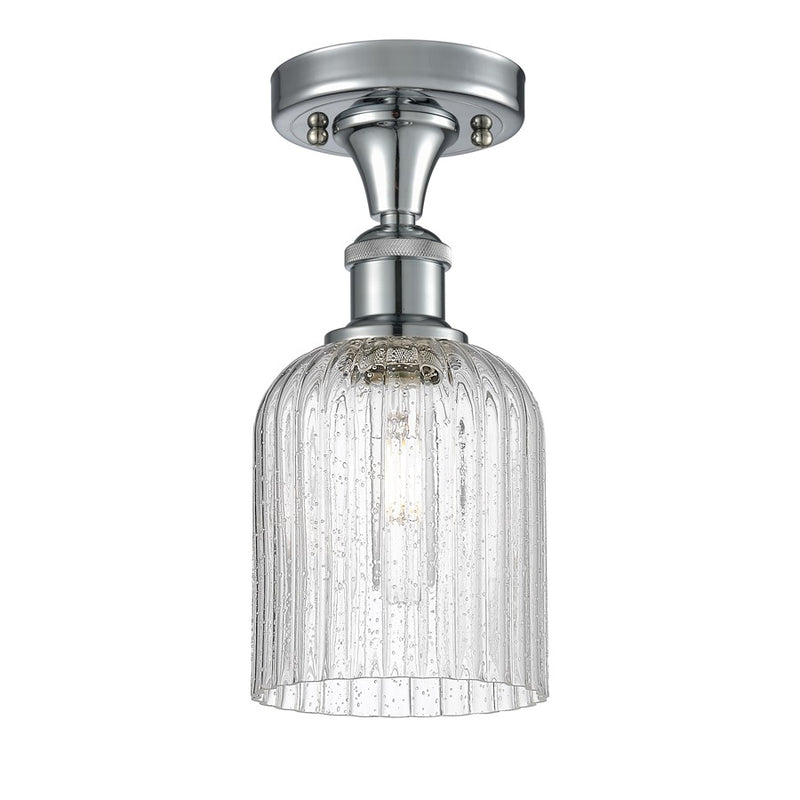 Innovations Ballston Bridal Veil 1Lt 5" Semi-Flush, CH/SD - 516-1C-PC-G559-5SDY