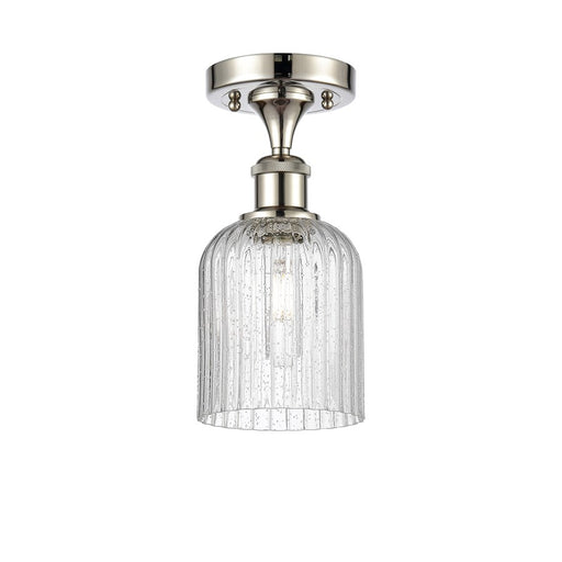 Innovations Ballston Bridal Veil 1Lt 5" Semi-Flush, PN/SD - 516-1C-PN-G559-5SDY