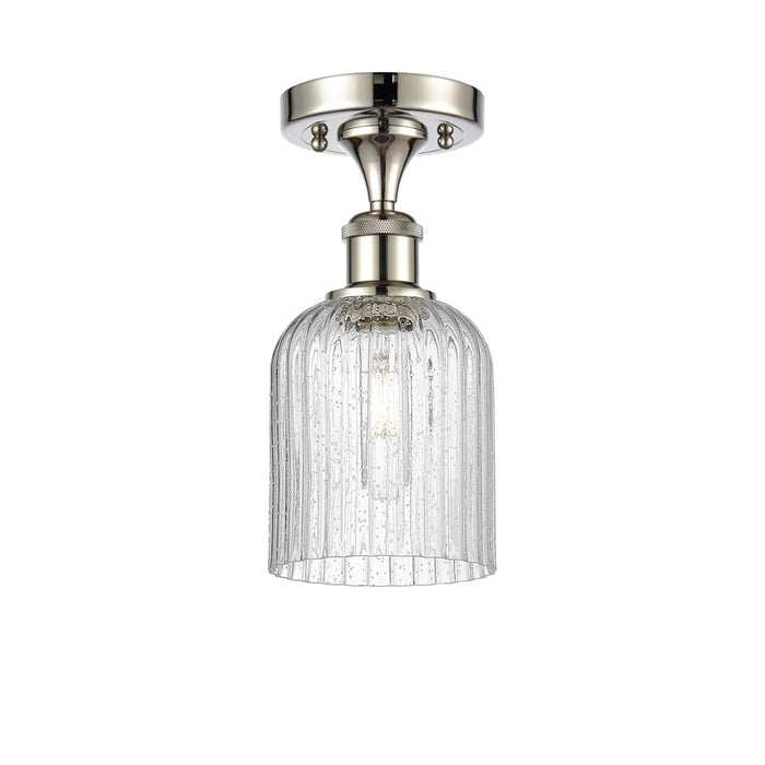 Innovations Ballston Bridal Veil 1Lt 5" Semi-Flush, PN/SD - 516-1C-PN-G559-5SDY