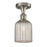 Innovations Ballston Bridal Veil 1Lt 5" Semi-Flush, SN/MC - 516-1C-SN-G559-5ME