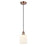 Innovations Ballston Bridal Veil 5" Cord Mini Pend, CP/GW - 516-1P-AC-G559-5GWH