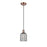 Innovations Ballston Bridal Veil 5" Cord Mini Pend, CP/SM - 516-1P-AC-G559-5SM