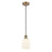 Innovations Ballston Bridal Veil 5" Cord Mini Pend, BB/GW - 516-1P-BB-G559-5GWH