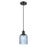 Innovations Ballston Bridal Veil 5" Cord Mini Pend, BK/BL - 516-1P-BK-G559-5BL