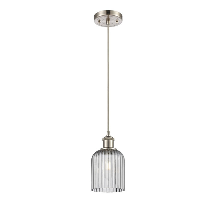 Innovations Ballston Bridal Veil 5" Cord Mini Pend, SN/SM - 516-1P-SN-G559-5SM