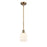 Innovations Ballston Bridal Veil 5" Stem Mini Pend, BB/GW - 516-1S-BB-G559-5GWH