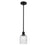 Innovations Ballston Bridal Veil 5" Stem Mini Pend, BK/SD - 516-1S-BK-G559-5SDY