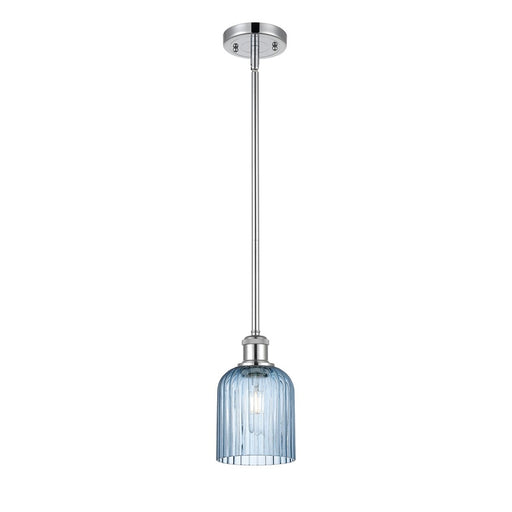 Innovations Ballston Bridal Veil 5" Stem Mini Pend, CH/BL - 516-1S-PC-G559-5BL