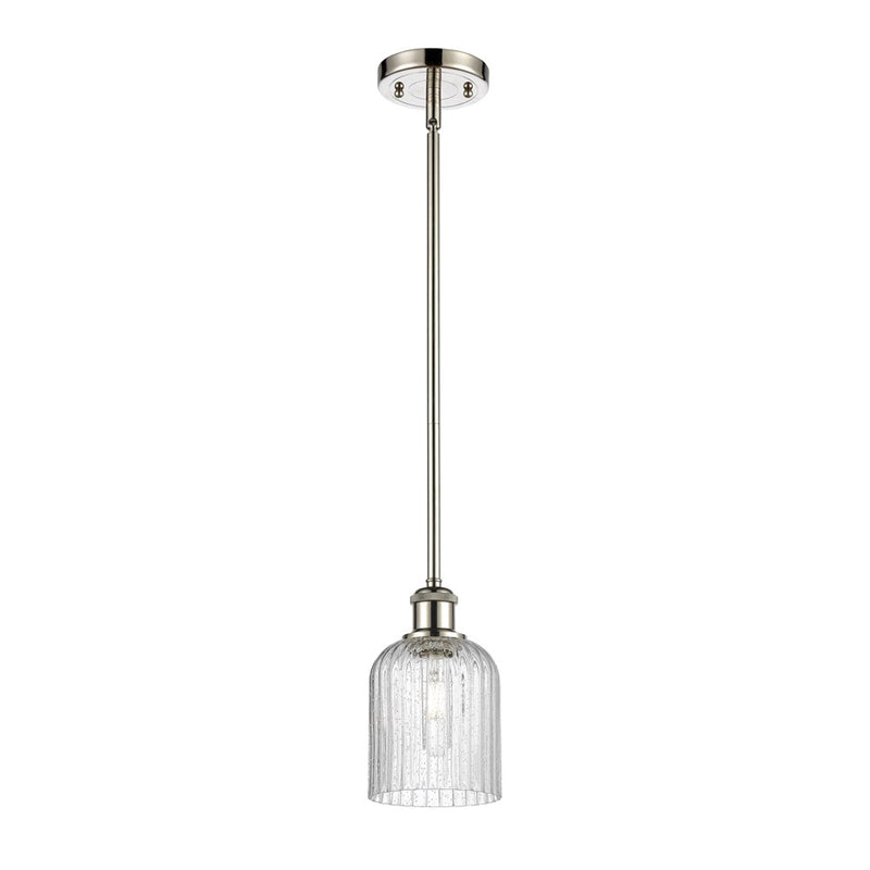 Innovations Ballston Bridal Veil 5" Stem Mini Pend, PN/SD - 516-1S-PN-G559-5SDY