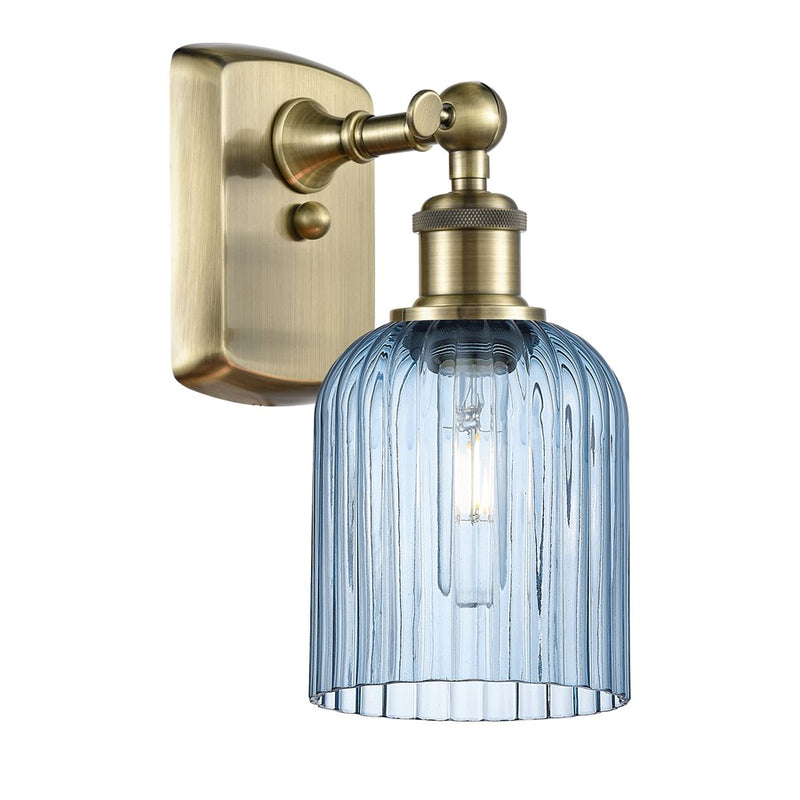 Innovations Ballston Bridal Veil 1Lt 5" Sconce, AB/BL - 516-1W-AB-G559-5BL