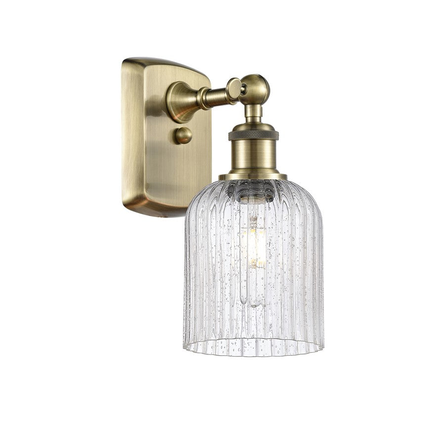 Innovations Ballston Bridal Veil 1Lt 5" Sconce, AB/SD - 516-1W-AB-G559-5SDY