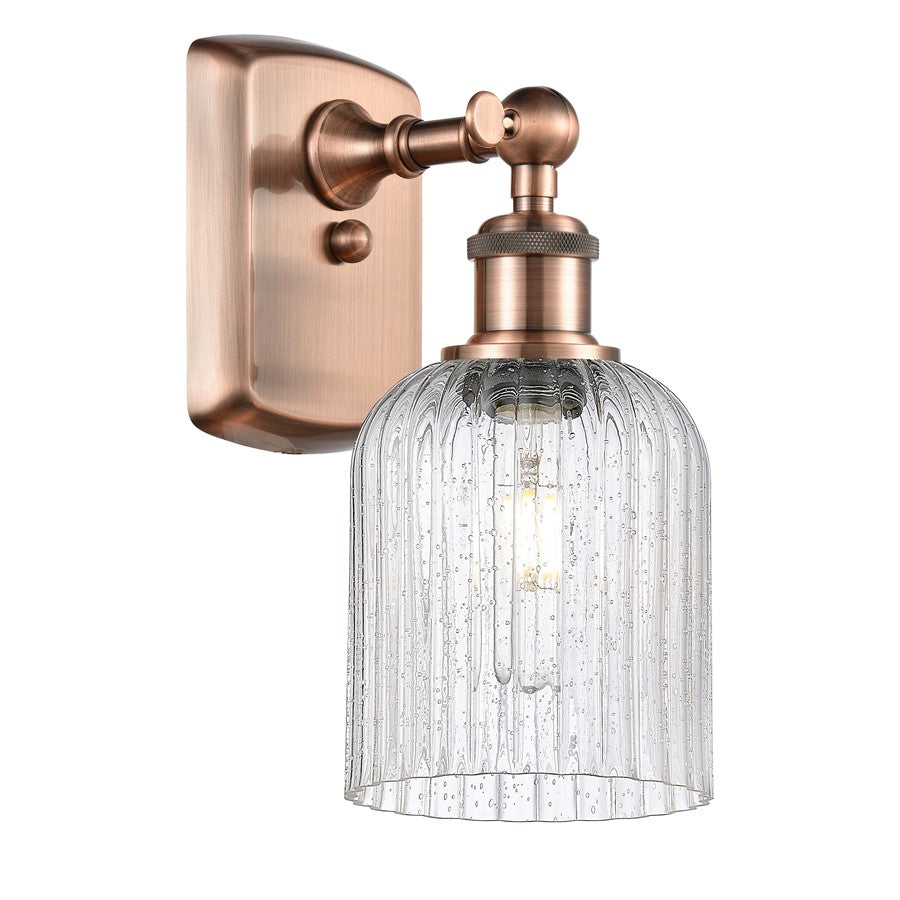 Innovations Ballston Bridal Veil 1Lt 5" Sconce, CP/SD - 516-1W-AC-G559-5SDY