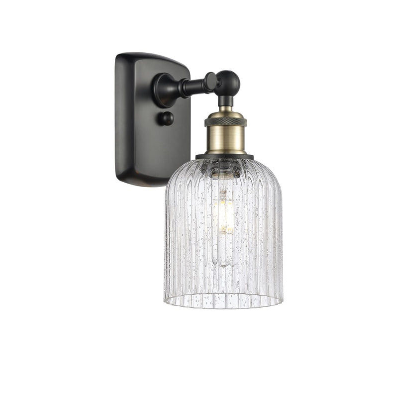 Innovations Ballston Bridal Veil 1Lt 5" Sconce, BLB/SD - 516-1W-BAB-G559-5SDY