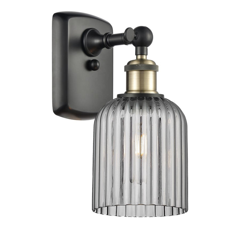 Innovations Ballston Bridal Veil 1Lt 5" Sconce, BLB/SM - 516-1W-BAB-G559-5SM