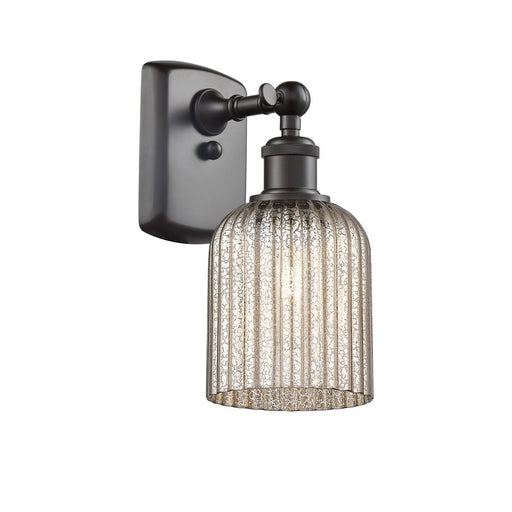 Innovations Ballston Bridal Veil 1Lt 5" Sconce, BZ/MC - 516-1W-OB-G559-5ME