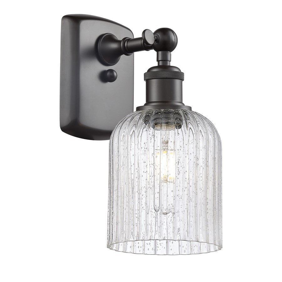 Innovations Ballston Bridal Veil 1Lt 5" Sconce, BZ/SD - 516-1W-OB-G559-5SDY