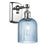 Innovations Ballston Bridal Veil 1Lt 5" Sconce, Chrome/Blue - 516-1W-PC-G559-5BL